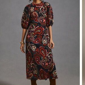 Kachel puff sleeve dress XS